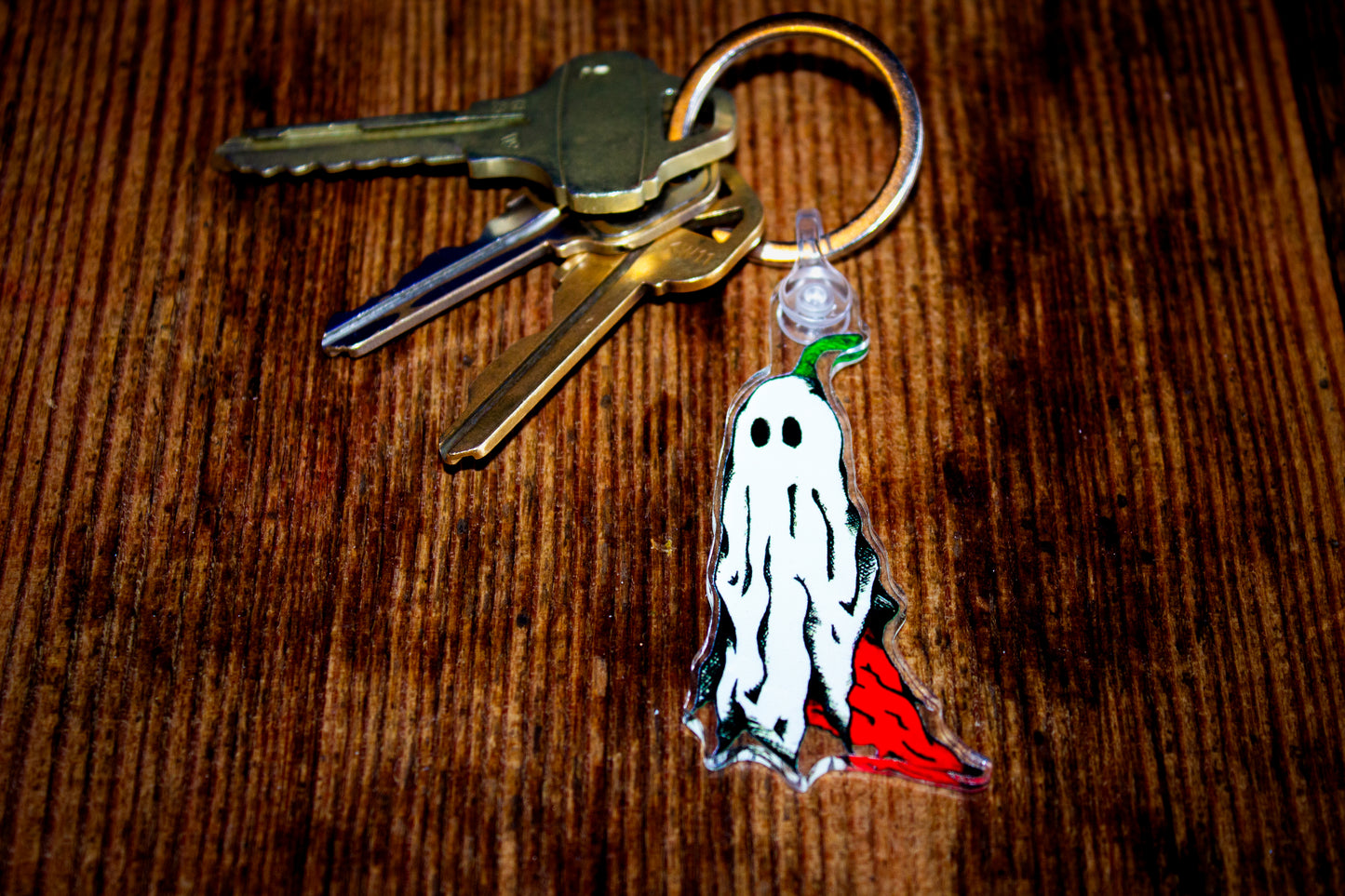 West Ghost Key Chain